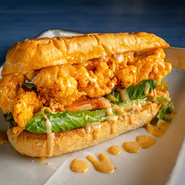 A'ha Poboy Sandwich.