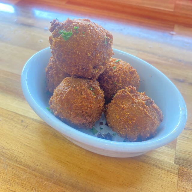 Jiffy Jalapeño Hushpuppies.