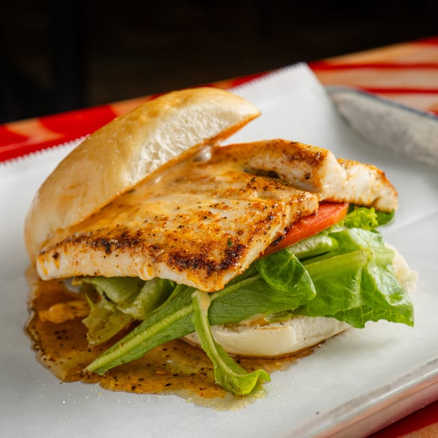 Blackened Fish Sandwich.
