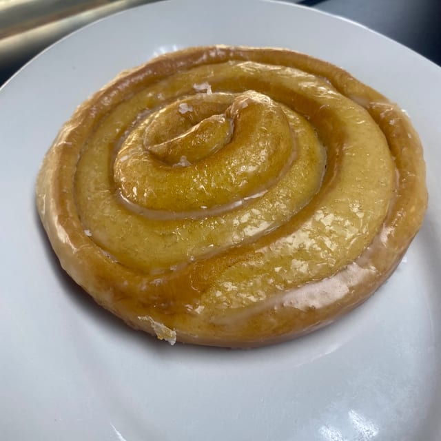 Cinnamon Roll Donut.